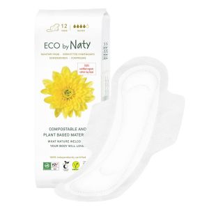 Naty Binden Super - 12 Stk - 100% kompostierbar - 10% Rabatt ab 5 Pack